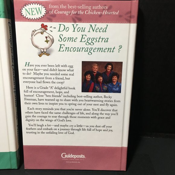 Set of 2 Courage and Eggstra Courage for the Chicken Hearted Books - Picture 6 of 16